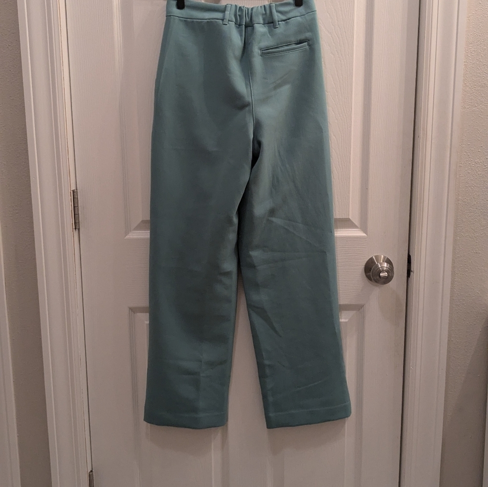 Old Navy Taylor Wide Leg Trouser Teal XS - Picture 5 of 7